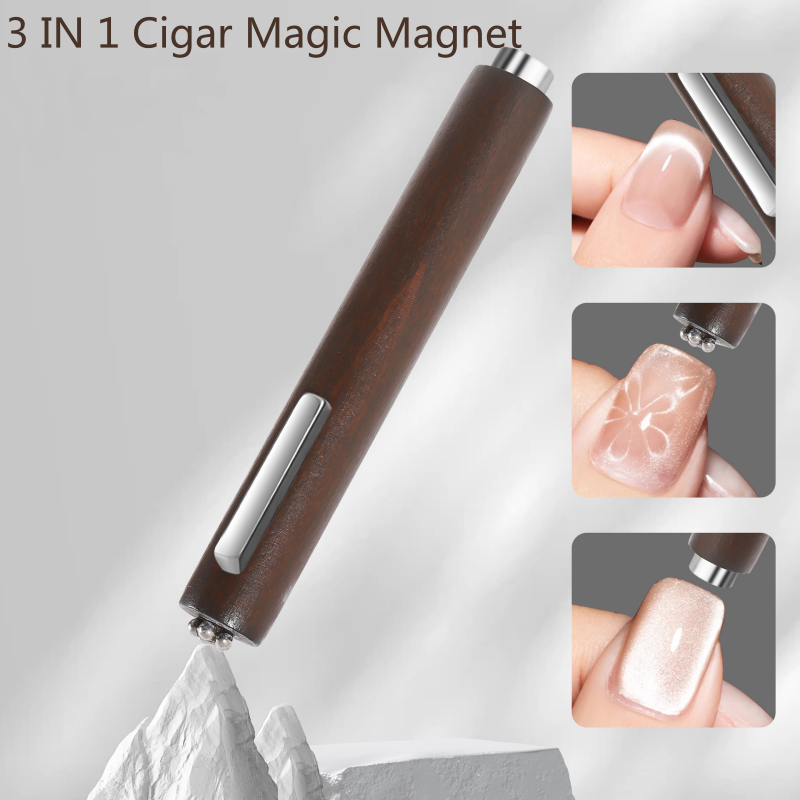 3 IN 1 Cigar Nail Cat Gel Magic Magnet